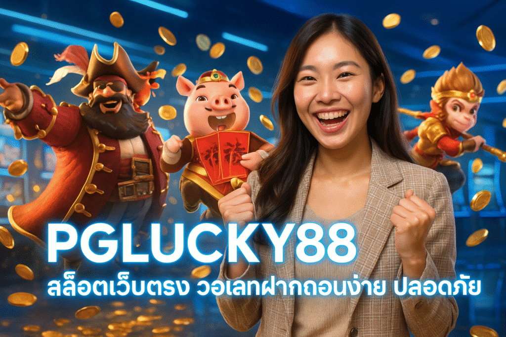PGLUCKY88 สล็อตเว็บตรง วอเลท ฝากถอนง่าย ปลอดภัย