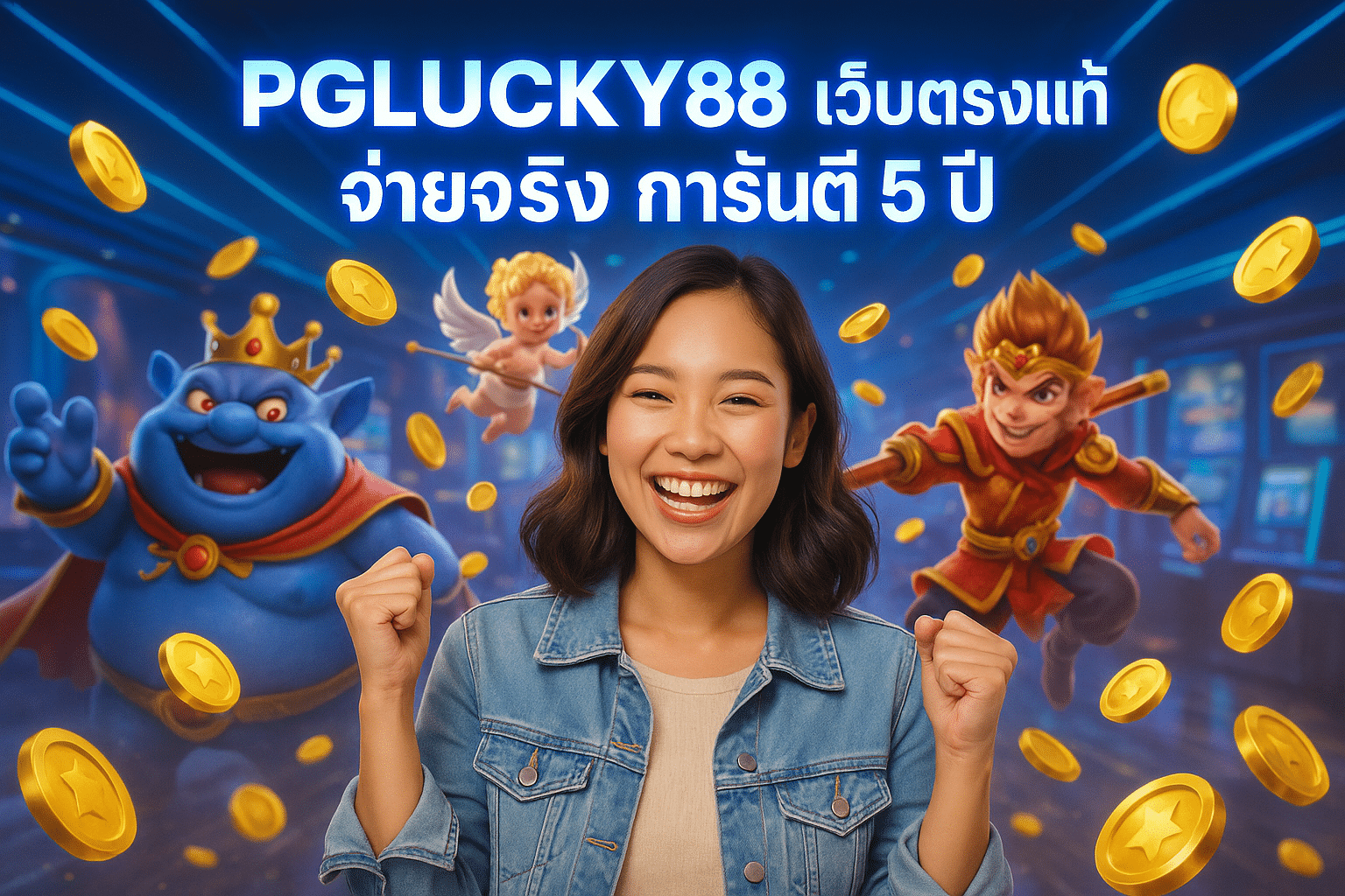 PGLUCKY88 เว็บตรงแท้ จ่ายจริง การันตี 5 ปี