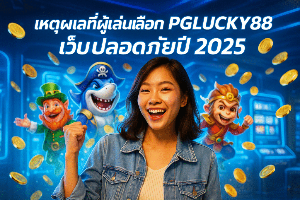 เหตุผลที่ผู้เล่นเลือก PGLUCKY88 เว็บปลอดภัยปี 2025