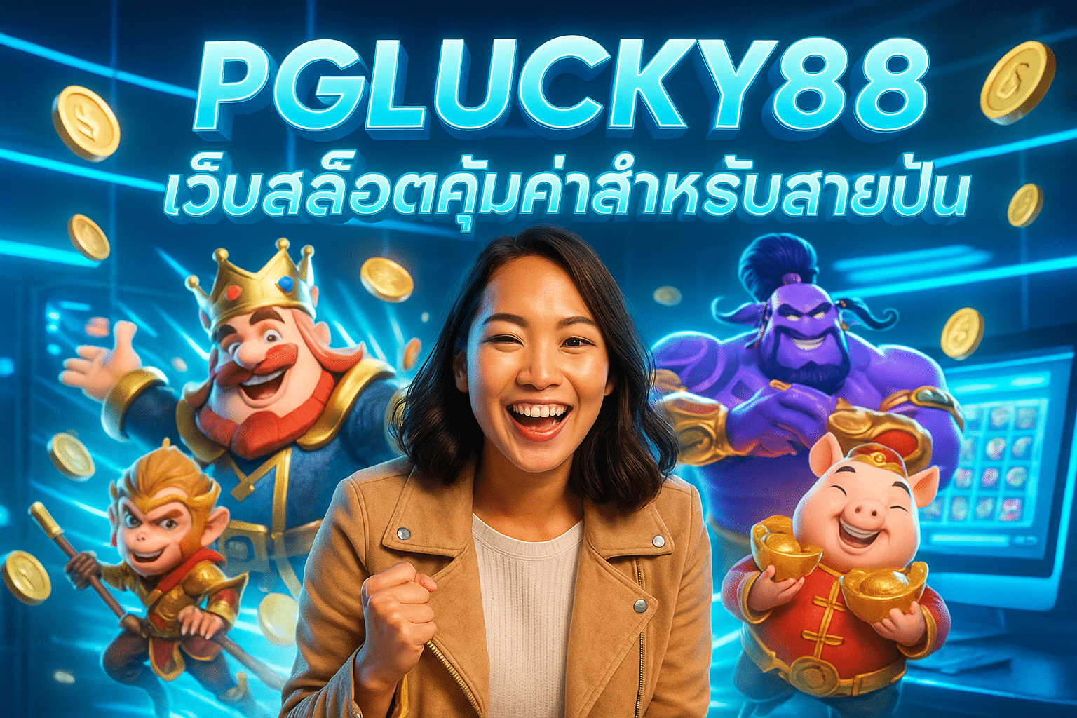 PGLUCKY88 เว็บสล็อตคุ้มค่าสำหรับสายปั่น