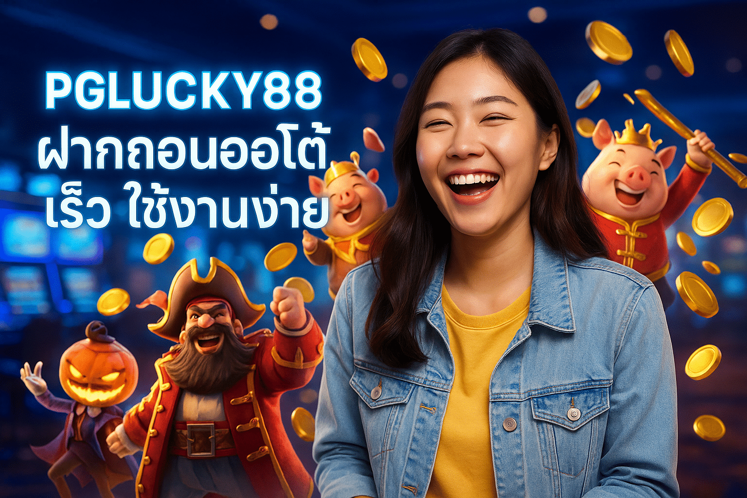 PGLUCKY88 ฝากถอนออโต้ เร็ว ใช้งานง่าย